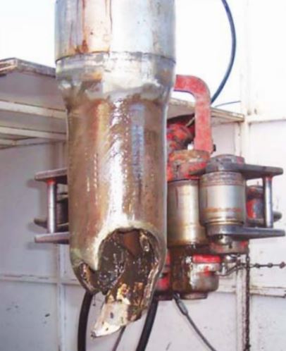 Figure 1 – Parted Drill String (Schulumberger 2013)
